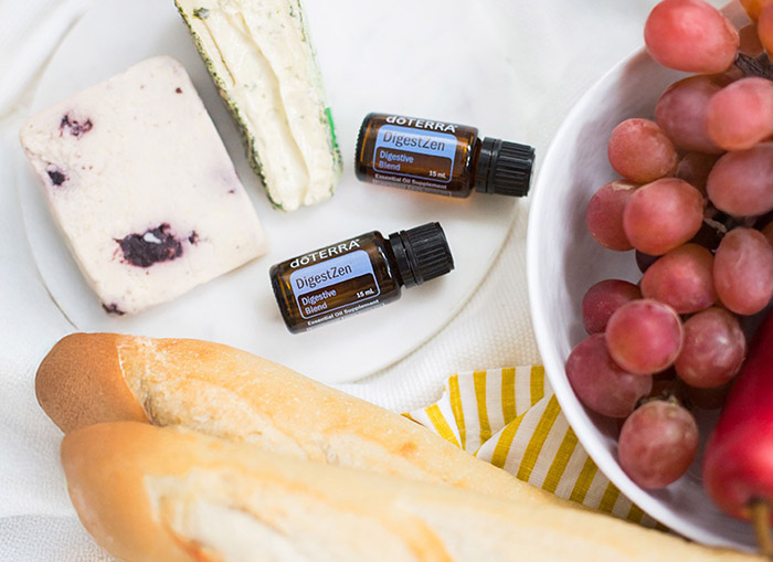 Digestzen and Peppermint Essential Oils