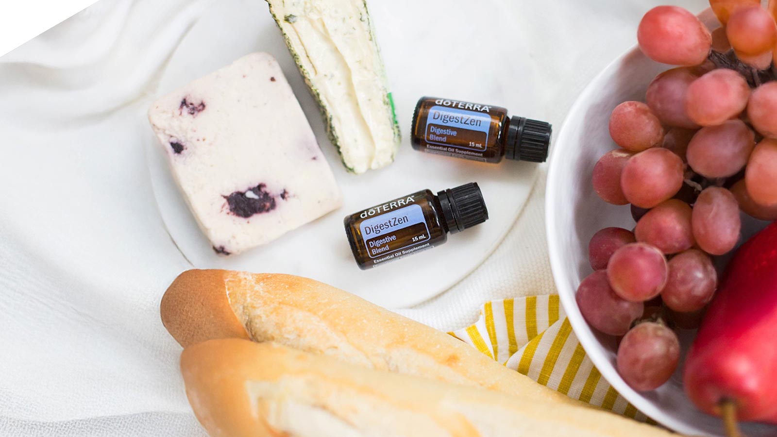 Digestzen and Peppermint Essential Oils
