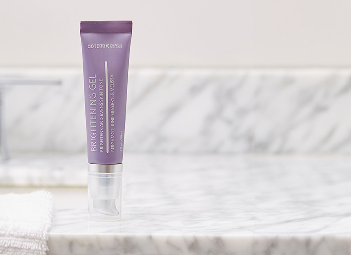 Brightening Gel Image