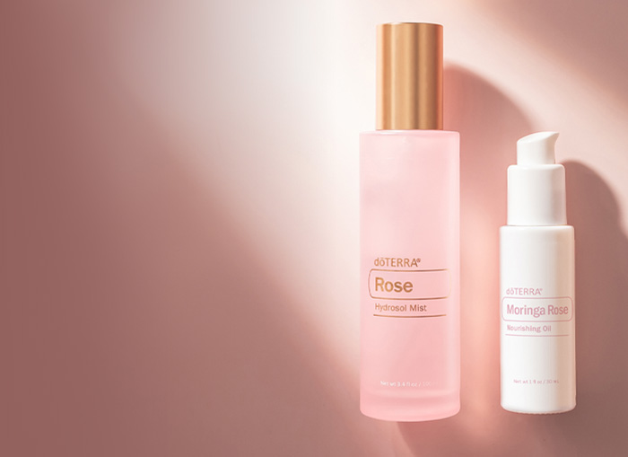 Rose Hydrosol Mist + Moringa Rose Oil