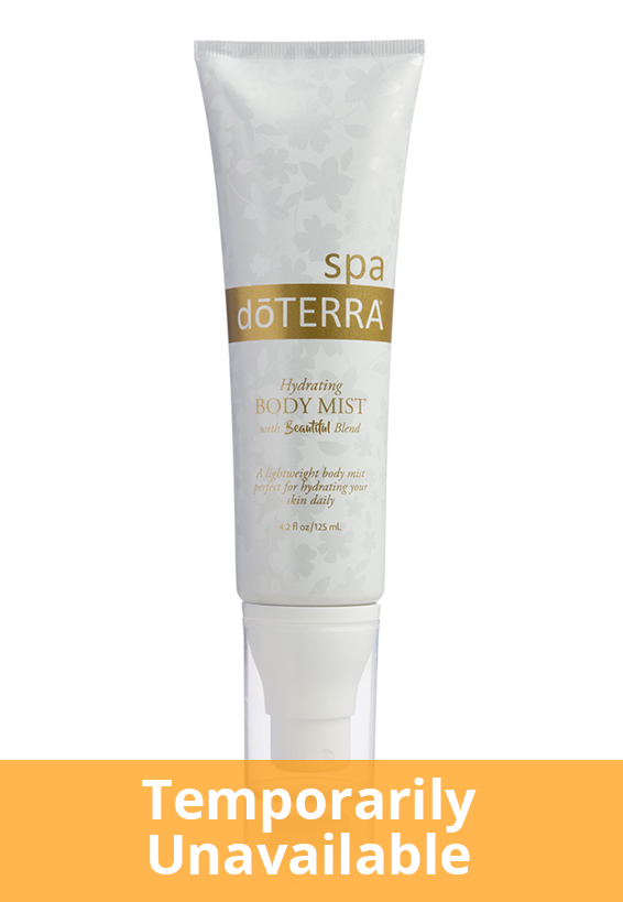 dōTERRA spa Hydrating Body Mist with Beautiful Blend