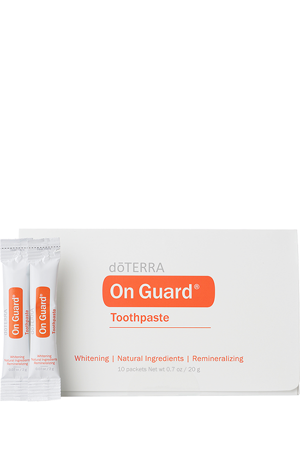 On Guard Natural Whitening Toothpaste Samples