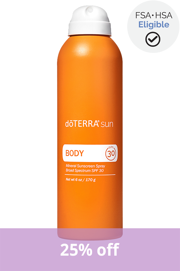 doTERRA sun Body Mineral Sunscreen Spray