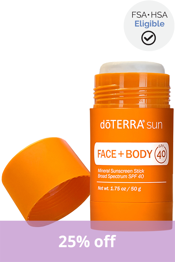 doTERRA sun Face + Body Mineral Sunscreen Stick